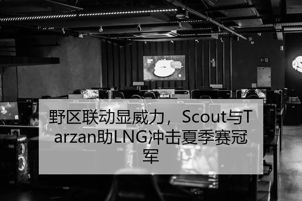 野区联动显威力，Scout与Tarzan助LNG冲击夏季赛冠军